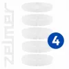Zelmer ZFD2025 Food Dehydrator, 5 Trays, 520 W, Electronic Temperature Control 35-70°C, Timer 1-48h, LED Display, White/Grey