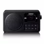 Lenco PDR-033BK Portable DAB+/FM Radio with Bluetooth and Rechargeable Battery - Black