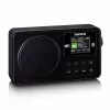 Lenco PDR-033BK Portable DAB+/FM Radio with Bluetooth and Rechargeable Battery - Black