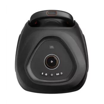 JBL PartyBox 330 Portable Party Speaker with 240W RMS, 18h Battery, IPX4 Splashproof, Bluetooth 5.1, Dynamic Light Show, Wheels & Telescopic Handle, Black