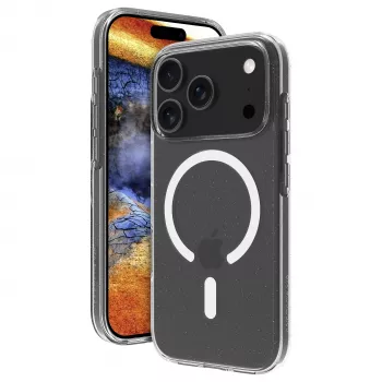 dbramante1928 Greenland Pro Back Cover for Apple iPhone 17 Pro - MagSafe Compatible - Recycled Plastic - Stardust