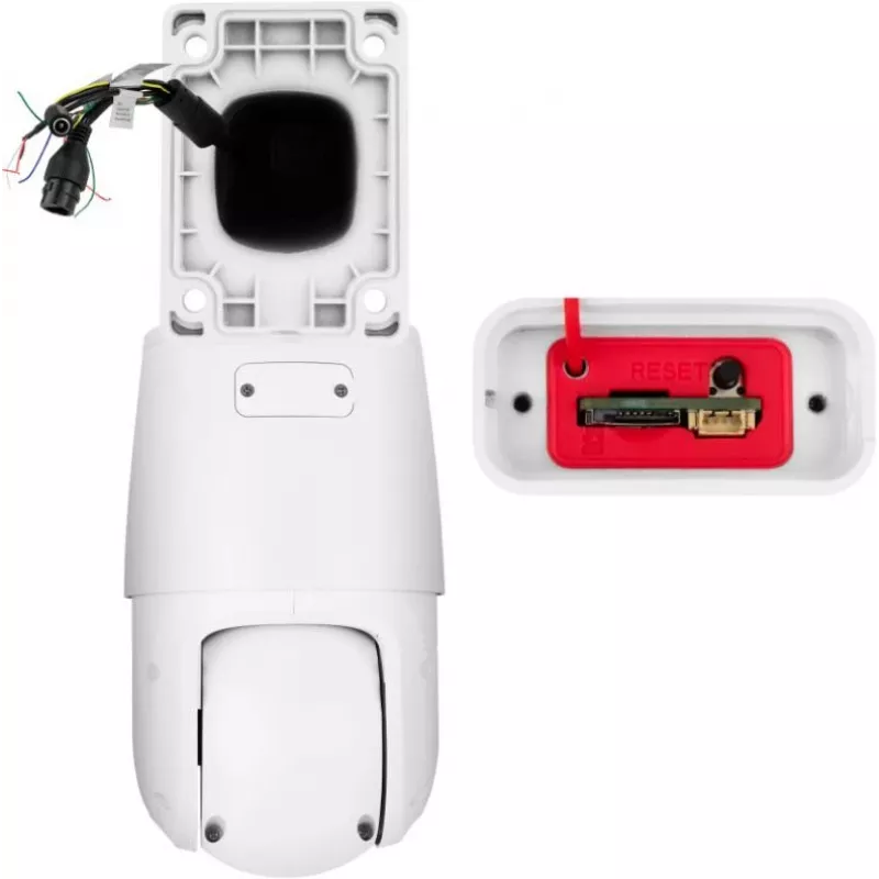 BCS LINE 4MP PTZ IP Camera with 5x Optical Zoom, 50m IR, PoE, IP66, AI SMD Plus