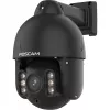 Foscam SD8EP Outdoor Pan/Tilt PoE Camera, 8MP 4K, 4x Optical Zoom, IP66, Black