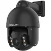 Foscam SD8EP Outdoor Pan/Tilt PoE Camera, 8MP 4K, 4x Optical Zoom, IP66, Black