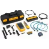 Fluke Networks LinkIQ Duo Industrial Ethernet Cable+Network Tester Kit with M12 Adapters, PoE, up to 10 Gb/s, Li-Ion, CAT 3-8 6029135