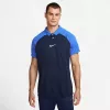 Nike Academy Pro Men's Short Sleeve Polo Shirt Obsidian/White DH9228 451 L