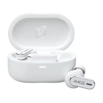 AKG N5 Hybrid Wireless Noise-Cancelling In-Ear Headphones White Bluetooth 5.3