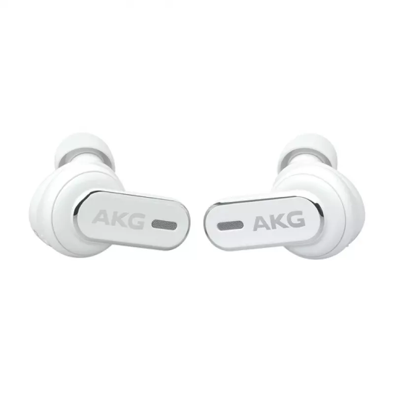 AKG N5 Hybrid Wireless Noise-Cancelling In-Ear Headphones White Bluetooth 5.3