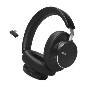 AKG N9 Hybrid Wireless Over-Ear Headphones with Adaptive ANC, Bluetooth 5.3, Black