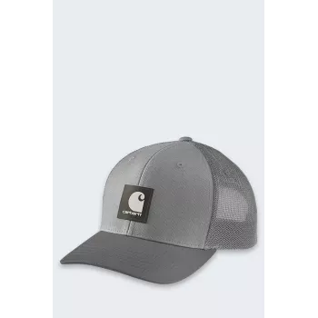 Carhartt Rugged Flex Twill MeshBack Trucker Cap Asphalt