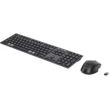 HP 720 Multi-Device Rechargeable Wireless Keyboard and Mouse Combo 9T5A9AA#AC0