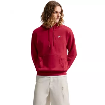 Nike Club Fleece Men's Hoodie University Red 2XL