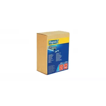 Rapid VR22 Galvanized Ring Fence Staples, 4.8 x 12 mm, 1000 Pieces 40108810