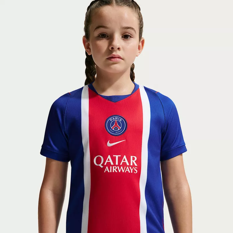 Nike Paris Saint-Germain 2026/27 Stadium Home Children's Jersey Blue-Red XS