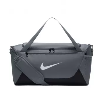 Nike Brasilia S Duffel Bag Small Dark Grey/Black