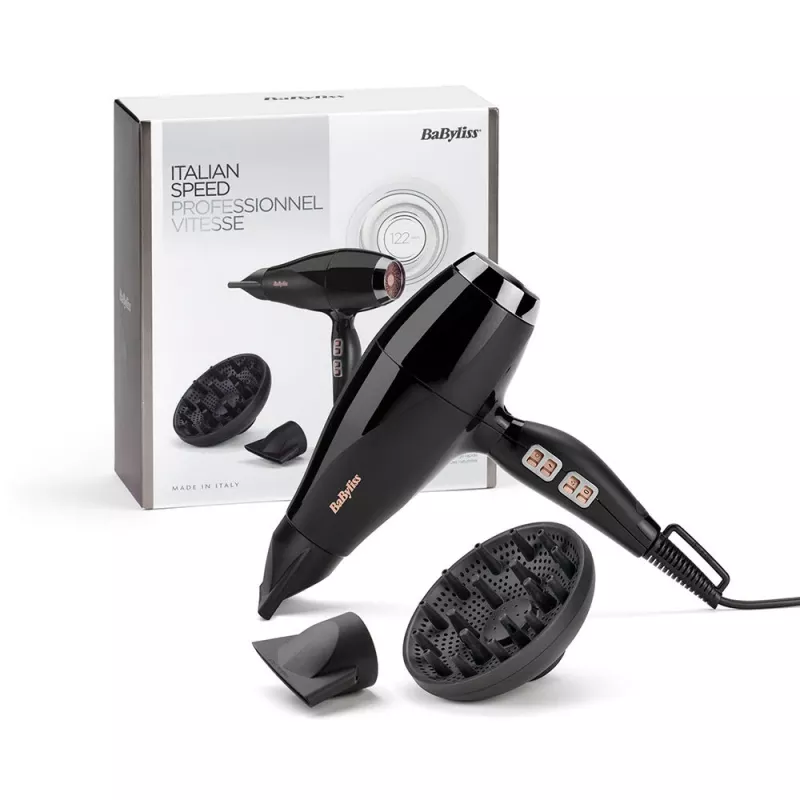 Babyliss Air Power Pro Hair Dryer, 2300W, Black