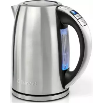 Cuisinart CPK17E-B Electric Kettle, 1.7 L, 1500 W, Stainless Steel, 6 Temperature Settings