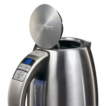 Cuisinart CPK17E-B Electric Kettle, 1.7 L, 1500 W, Stainless Steel, 6 Temperature Settings