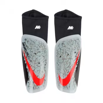 Nike Mercurial Lite Football Shin Guards Grey XL