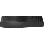HP 685 Comfort Dual-Mode Wireless Keyboard, Bluetooth 5.2 & 2.4 GHz, Rechargeable, US English QWERTY, Dark Ash Silver 8T6L9UT#ABE