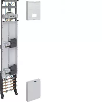 Hager ZH53W3NT universZ Complete Field, 1350x250mm, 3-Point, 2 Meter Places, 10 mm², with Disconnecting Function