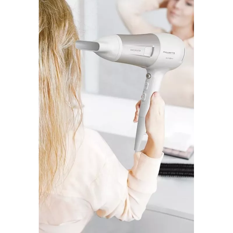 Rowenta Power 2100W Hair Dryer White/Silver