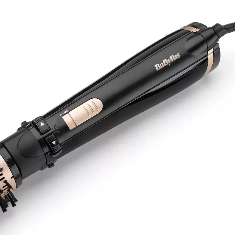 BaByliss Big Hair Dual Rotating Hot Air Styler, 1000 W, Black/Gold