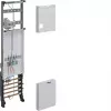 Hager ZH33Q7NT universZ Complete Metering Field 1050x250mm 3-Phase 1 Meter Place 10mm² with Disconnecting Function