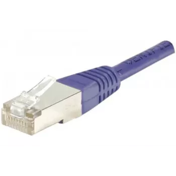 EXERTIS CONNECT F/UTP CAT6 Violet 5m Patch Cable with Slim Bend Protection 234200