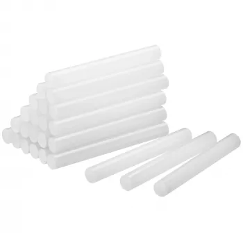 STANLEY DualMelt Transparent Hot Glue Sticks, 24 pcs, 11.3 mm x 100 mm 1-GS20DT