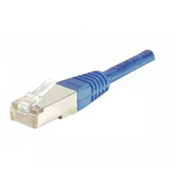 EXERTIS CONNECT Cat5e F/UTP Patch Cable, RJ45, Blue, 10 m 847174
