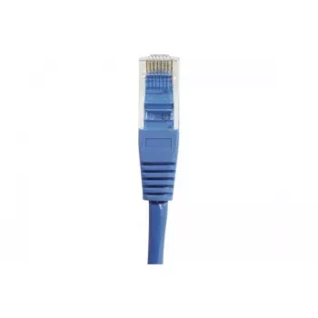 EXERTIS CONNECT Cat.6 U/UTP Patch Cable, RJ45, Blue, 20 m, Snagless 246762