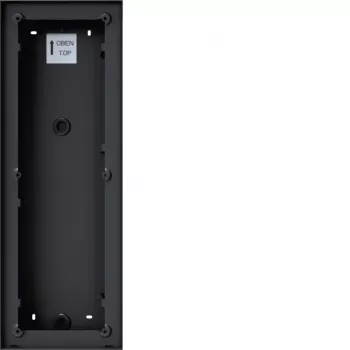 Hager REW410X Surface-Mounted Intercom Housing for Mono 6/8 Button Modules, White