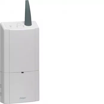 Hager tehalit Media Coupler White TR131N