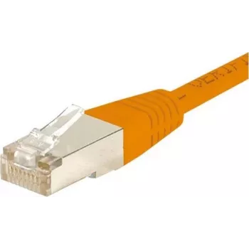 EXERTIS CONNECT Cat6 F/UTP Patch Cable, Orange, 3.0 m, Slim Snagless Boot 234130