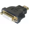 EXERTIS CONNECT HDMI to DVI-I Adapter, HDMI Male to DVI-I 24+5 Female, Black 127951
