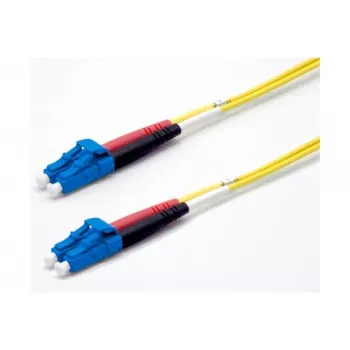 Ekivalan OS2 Duplex Fibre Patch Cable LC/LC 5m Yellow COZ008LCLC2SJ0050A