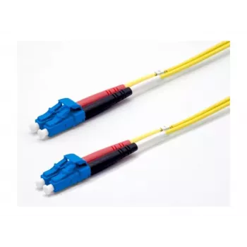 Ekivalan OS2 LC/LC Duplex Single-mode Fibre Patch Cable, 9/125 µm, LSZH, Yellow, 50 m COZ008LCLC2SJ0500A