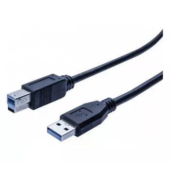 Exertis Connect USB 3.0 Type-A Male to Type-B Male Cable, 0.5 m, Black 532463