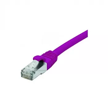 EXERTIS CONNECT CAT 6 F/UTP Patch Cable, PoE, Halogen-Free, Violet, 30 m 854419