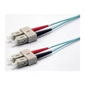 Ekivalan OM3 Duplex Fibre Patch Cable SC/SC 7m Aqua COZOM3DCDC2SA0070A