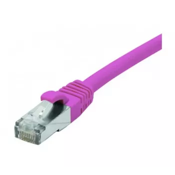 EXERTIS CONNECT Cat. 6 F/UTP Patch Cable, PoE, Halogen-Free, Pink, 20 m 854439