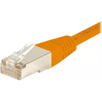 EXERTIS CONNECT Cat.6 S/FTP Patch Cable, PiMF, Orange, 0.3 m 854464