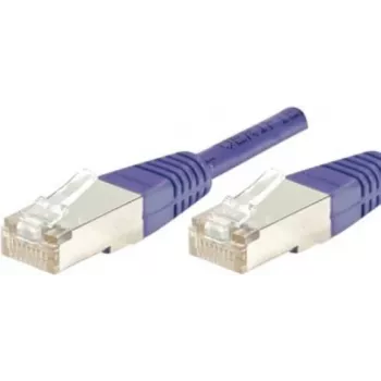 Exertis Connect 854450 Cat6 S/FTP Network Patch Cable, Violet, 0.15 m