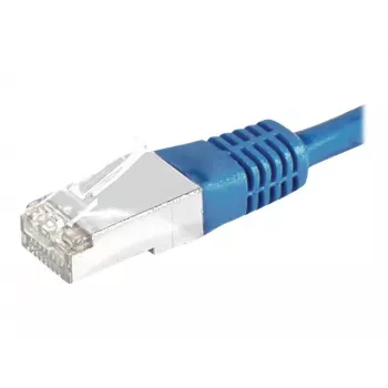 EXERTIS CONNECT Cat6 S/FTP Patch Cable, PiMF, Blue, 3.0 m 856877