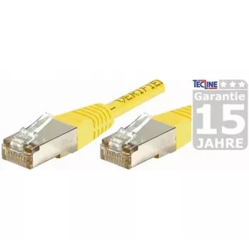 EXERTIS CONNECT Cat.6 S/FTP Patch Cable, PiMF, Yellow, 20 m 856927