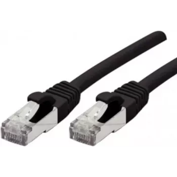 Exertis Connect 858484 Cat6a S/FTP Network Cable, 1 m, Black