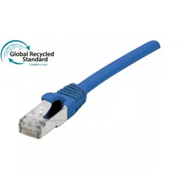 EXERTIS CONNECT RJ45 Patch Cable Cat. 6 F/UTP GRS Certified Blue 1.5 m 854613