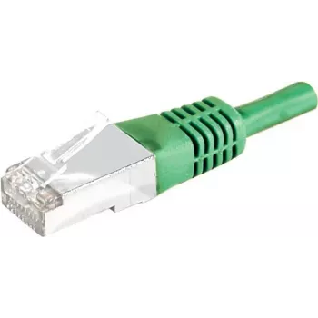 Exertis Connect 858354 Cat6a S/FTP Network Patch Cable, 20 m, Green