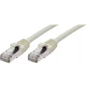 EXERTIS CONNECT Cat 6A S/FTP Patch Cable, 7.5 m, Grey 858409